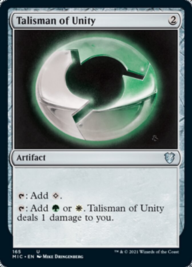 Talisman of Unity [Innistrad: Midnight Hunt Commander] | GnG Games