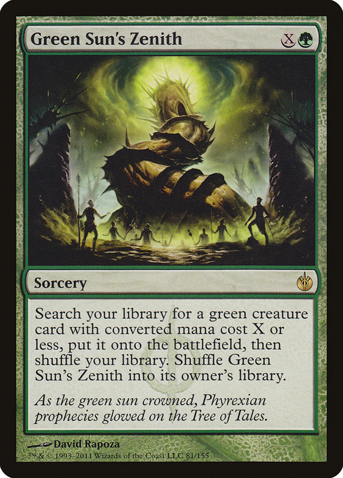 Green Sun's Zenith [Mirrodin Besieged] | GnG Games