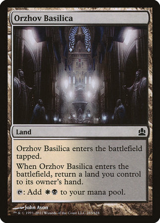 Orzhov Basilica [Commander 2011] | GnG Games