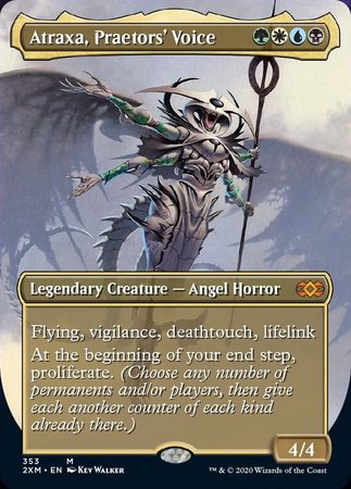 Atraxa, Praetors' Voice (Showcase) [Double Masters] | GnG Games