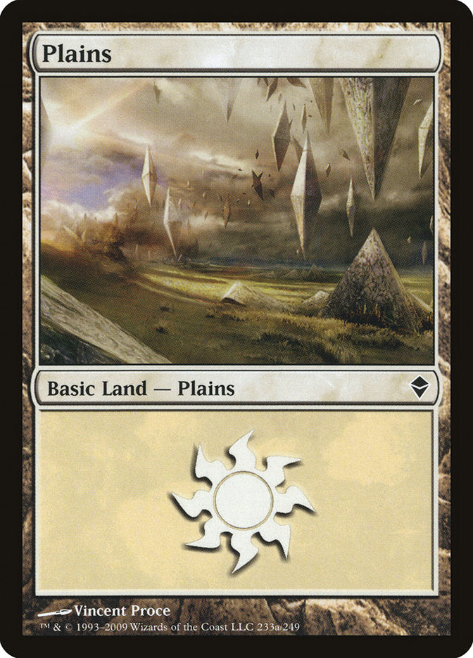 Plains (233a) [Zendikar] | GnG Games