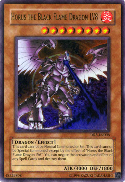 Horus the Black Flame Dragon LV8 [DR3-EN008] Ultra Rare | GnG Games