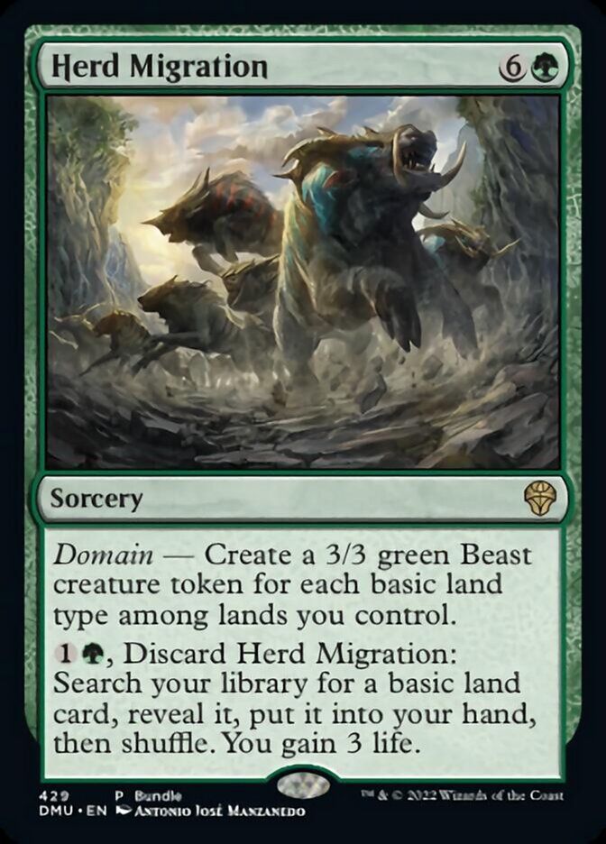 Herd Migration (Bundle) [Dominaria United] | GnG Games