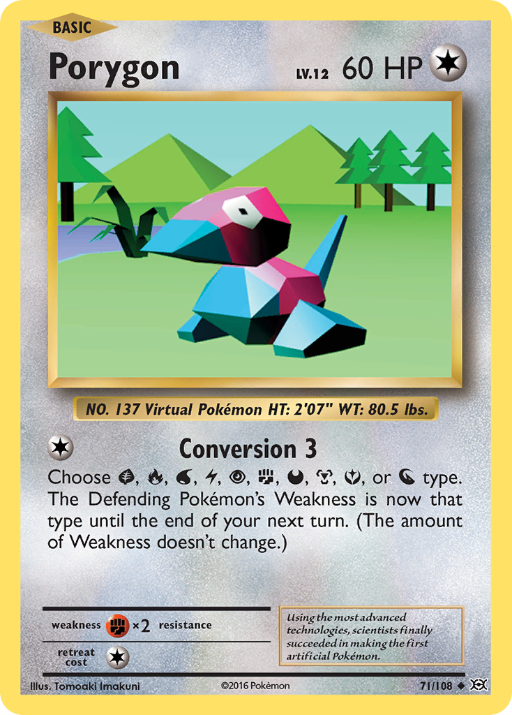 Porygon (71/108) [XY: Evolutions] | GnG Games