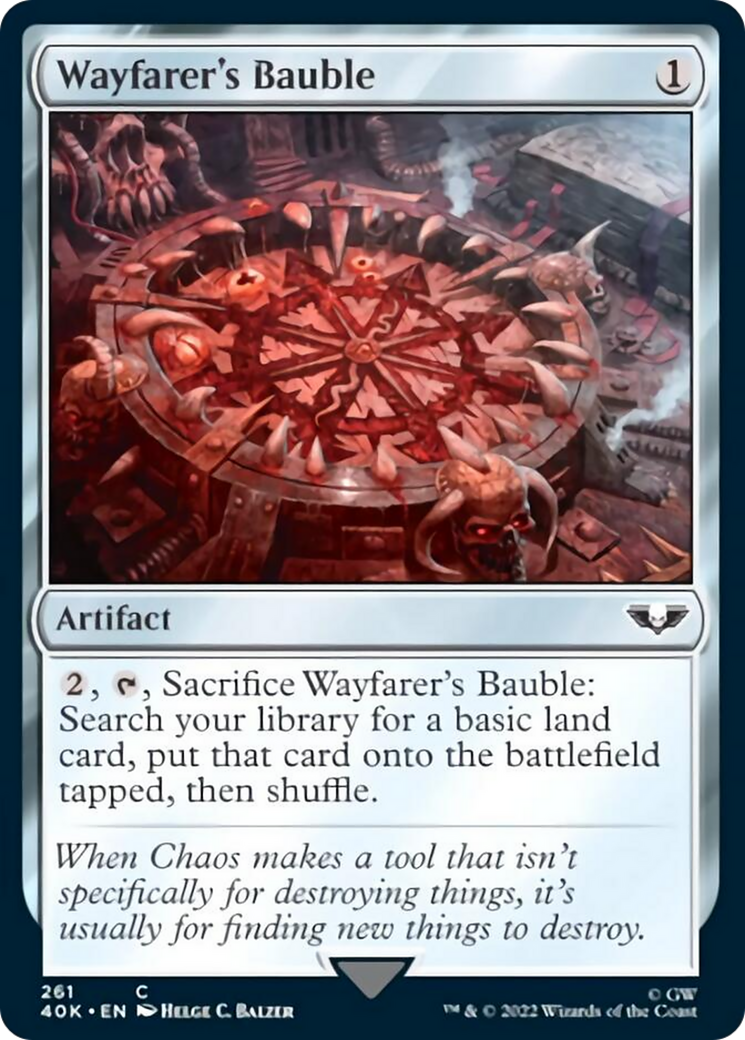 Wayfarer's Bauble (261) [Universes Beyond: Warhammer 40,000] | GnG Games