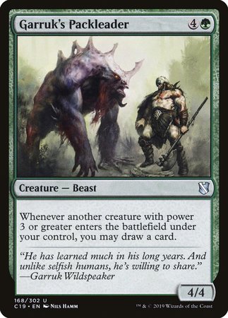 Garruk's Packleader [Commander 2019] | GnG Games