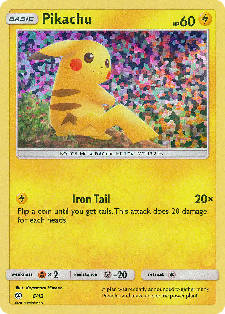 Pikachu (6/12) [McDonald's Promos: 2019 Collection] | GnG Games