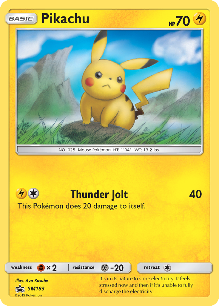 Pikachu (SM183) [Sun & Moon: Black Star Promos] | GnG Games