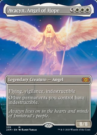 Avacyn, Angel of Hope (Borderless) [Double Masters] | GnG Games
