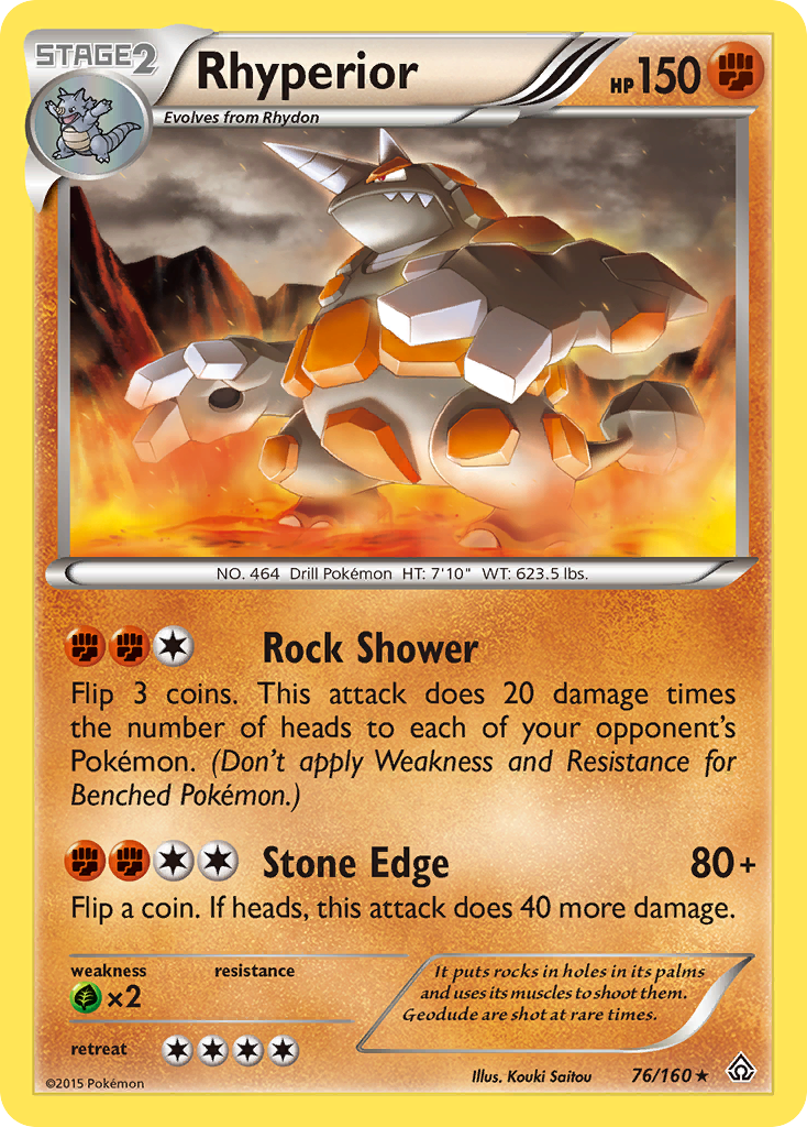 Rhyperior (76/160) [XY: Primal Clash] | GnG Games