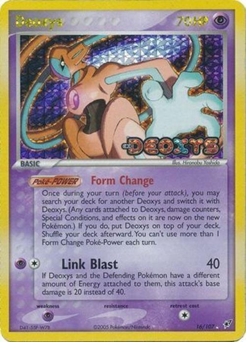 Deoxys (16/107) (Stamped) [EX: Deoxys] | GnG Games