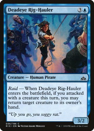 Deadeye Rig-Hauler [Rivals of Ixalan] | GnG Games