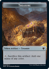 Zombie // Treasure Double-Sided Token [Game Night: Free-for-All Tokens] | GnG Games