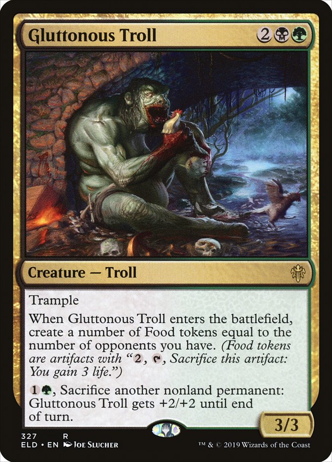 Gluttonous Troll [Throne of Eldraine] | GnG Games