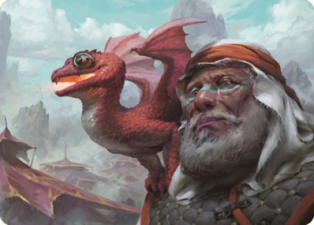 Dragon Whelp Art Card [Dominaria United Art Series] | GnG Games