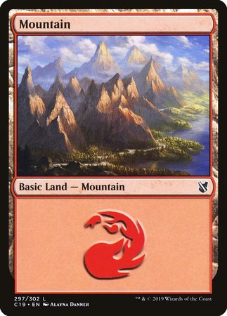 Mountain (297) [Commander 2019] | GnG Games