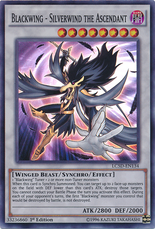 Blackwing - Silverwind the Ascendant [LC5D-EN134] Super Rare | GnG Games