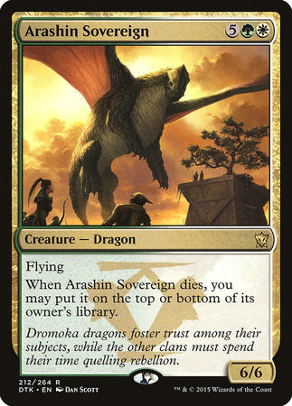 Arashin Sovereign [Dragons of Tarkir] | GnG Games