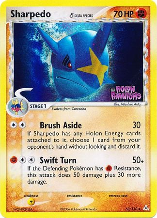 Sharpedo (53/110) (Delta Species) (Stamped) [EX: Holon Phantoms] | GnG Games