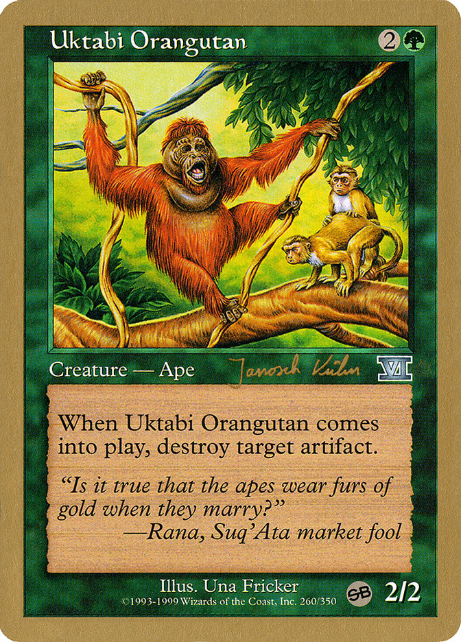 Uktabi Orangutan (Janosch Kuhn) (SB) [World Championship Decks 2000] | GnG Games