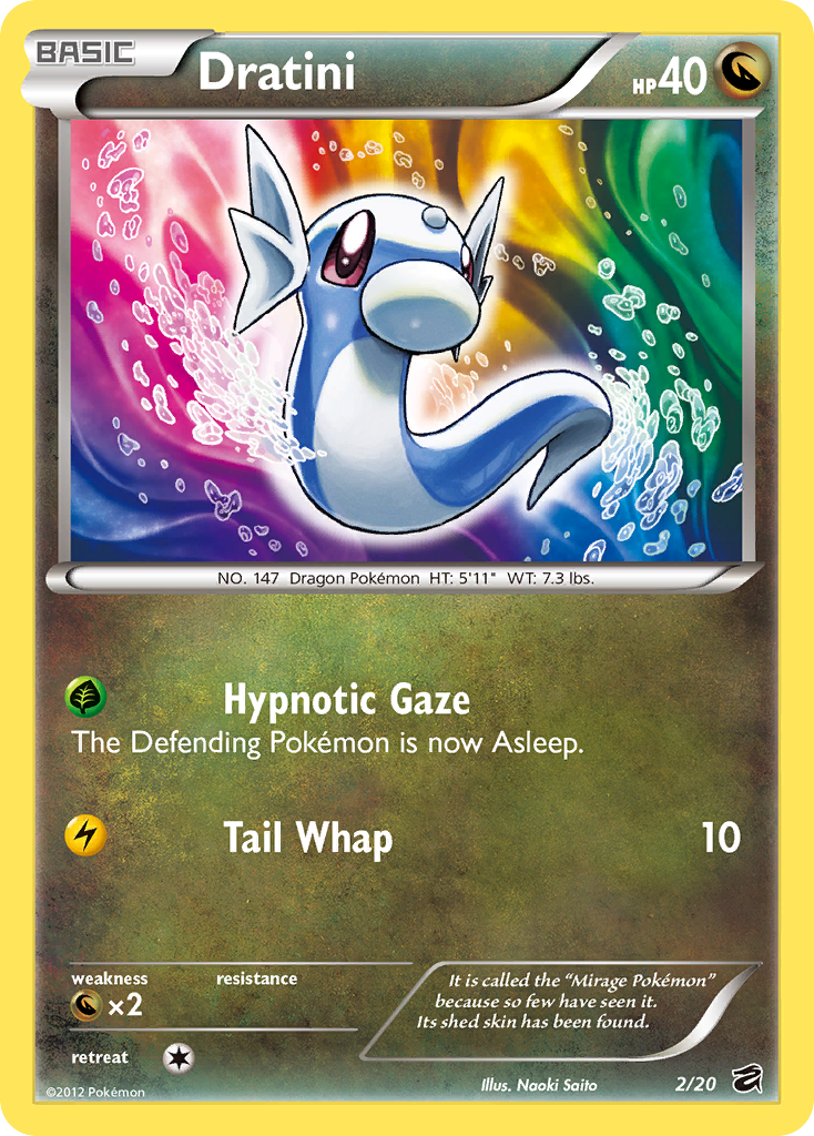 Dratini (2/20) [Black & White: Dragon Vault] | GnG Games