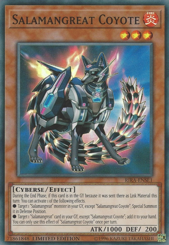 Salamangreat Coyote [RIRA-ENSE1] Super Rare | GnG Games