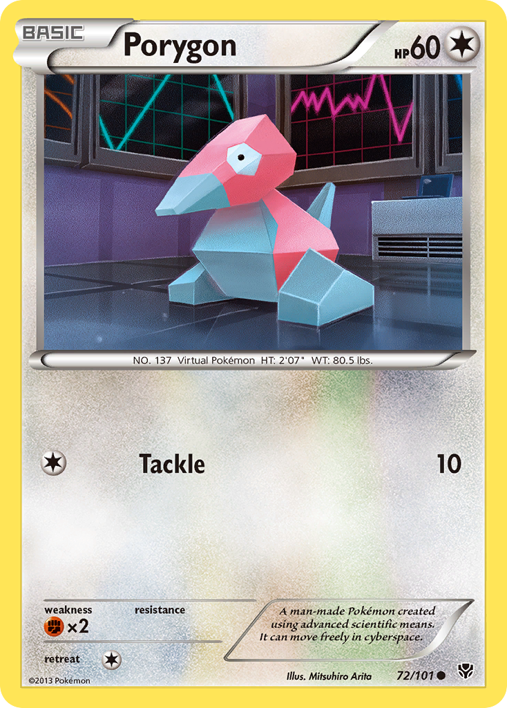 Porygon (72/101) [Black & White: Plasma Blast] | GnG Games