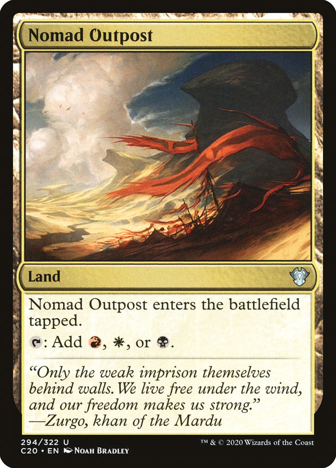 Nomad Outpost [Commander 2020] | GnG Games