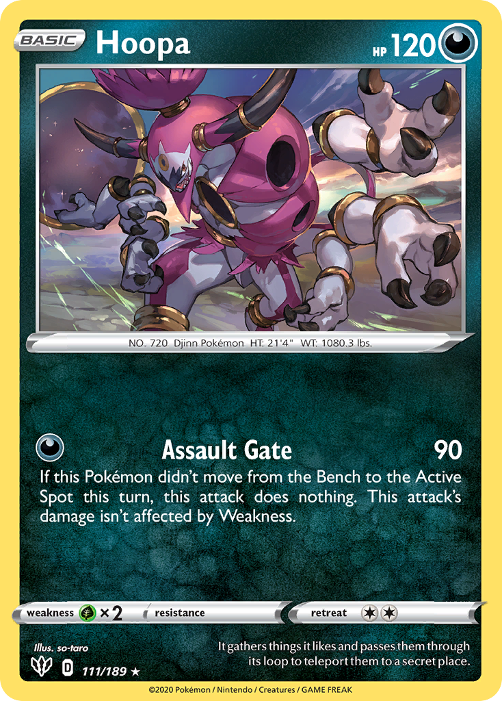 Hoopa (111/189) [Sword & Shield: Darkness Ablaze] | GnG Games