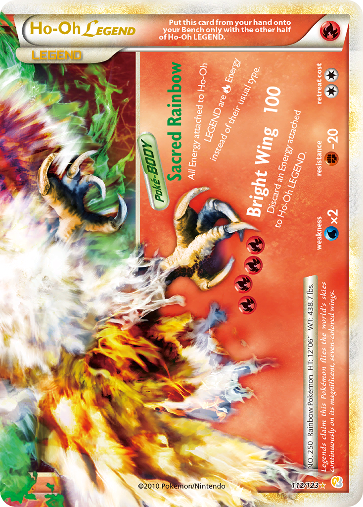 Ho-Oh LEGEND (112/123) [HeartGold & SoulSilver: Base Set] | GnG Games