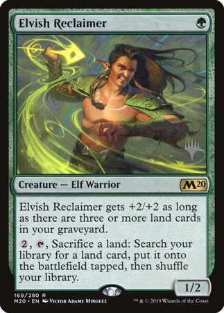 Elvish Reclaimer [Core Set 2020 Promos] | GnG Games