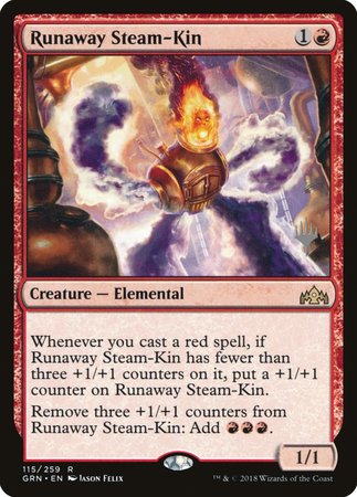 Runaway Steam-Kin [Guilds of Ravnica Promos] | GnG Games