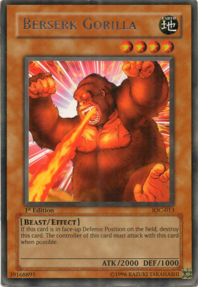 Berserk Gorilla [IOC-013] Rare | GnG Games