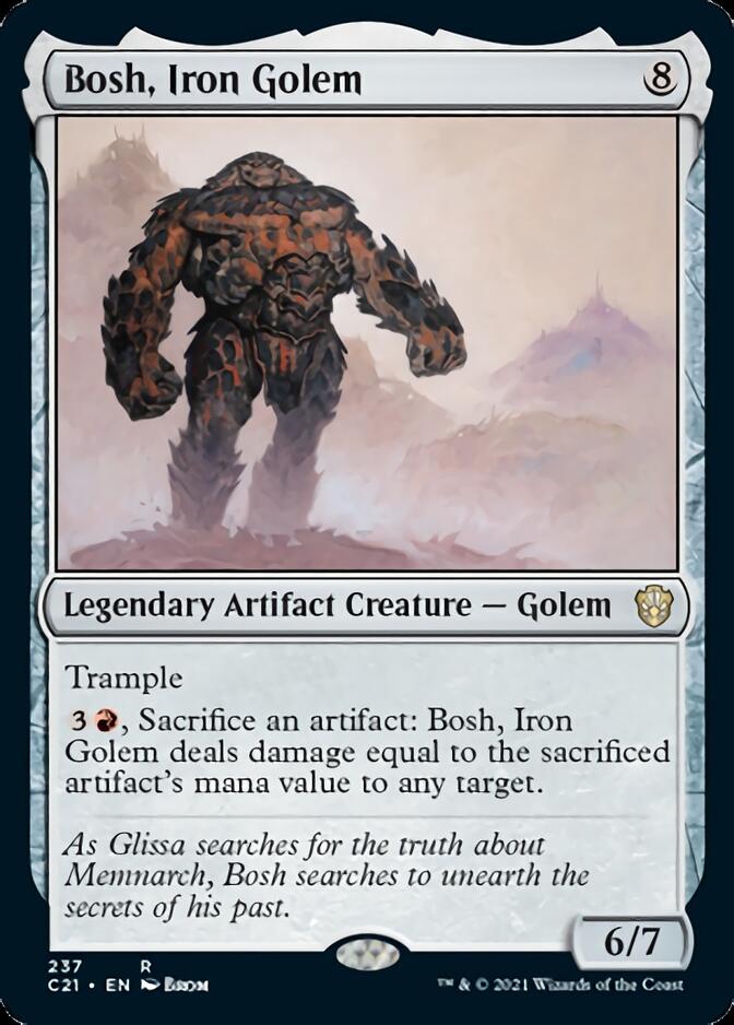 Bosh, Iron Golem [Commander 2021] | GnG Games