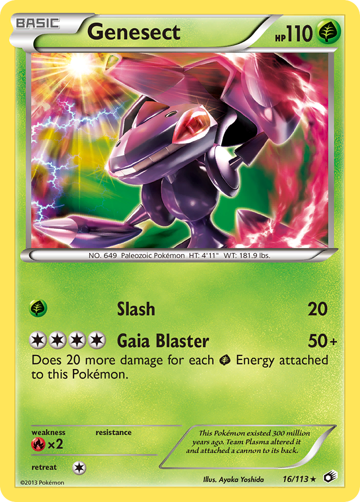 Genesect (16/113) [Black & White: Legendary Treasures] | GnG Games