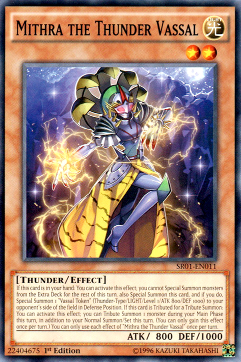 Mithra the Thunder Vassal [SR01-EN011] Common | GnG Games