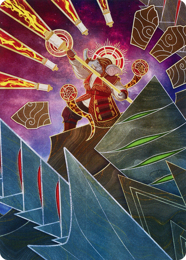 Quintorius, Loremaster Art Card (63) [March of the Machine Art Series] | GnG Games