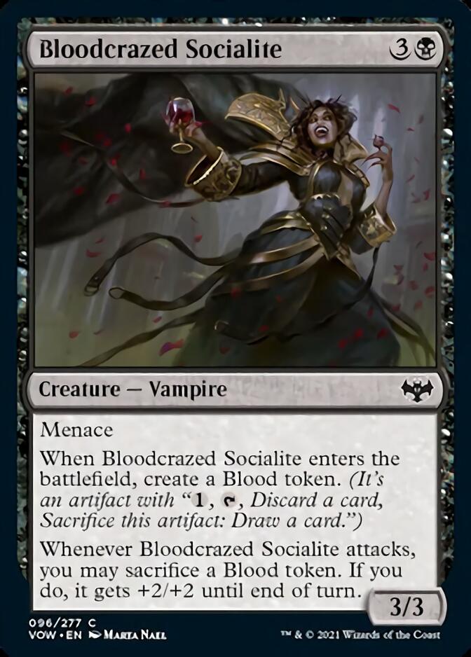 Bloodcrazed Socialite [Innistrad: Crimson Vow] | GnG Games