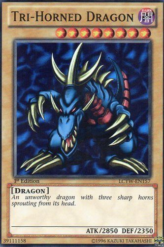 Tri-Horned Dragon [LCYW-EN157] Super Rare | GnG Games