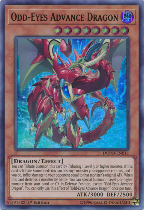 Odd-Eyes Advance Dragon [DUPO-EN011] Ultra Rare | GnG Games