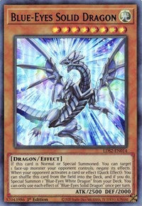 Blue-Eyes Solid Dragon (Blue) [LDS2-EN014] Ultra Rare | GnG Games