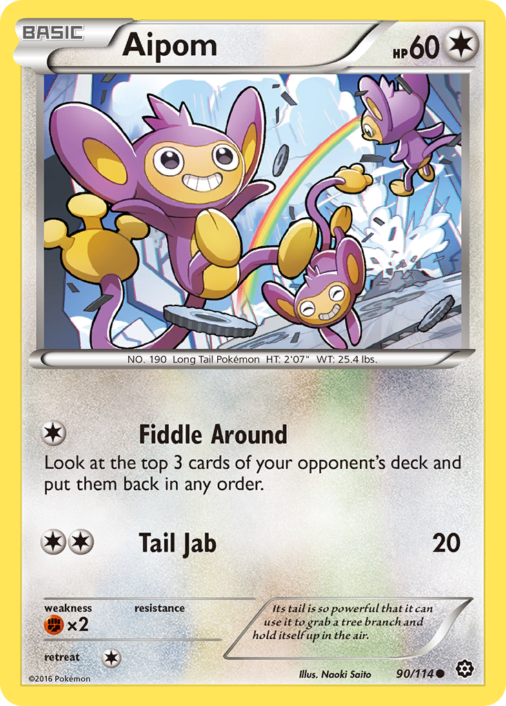 Aipom (90/114) [XY: Steam Siege] | GnG Games