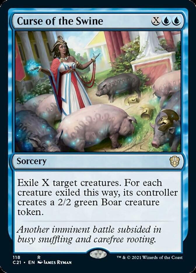 Curse of the Swine [Commander 2021] | GnG Games
