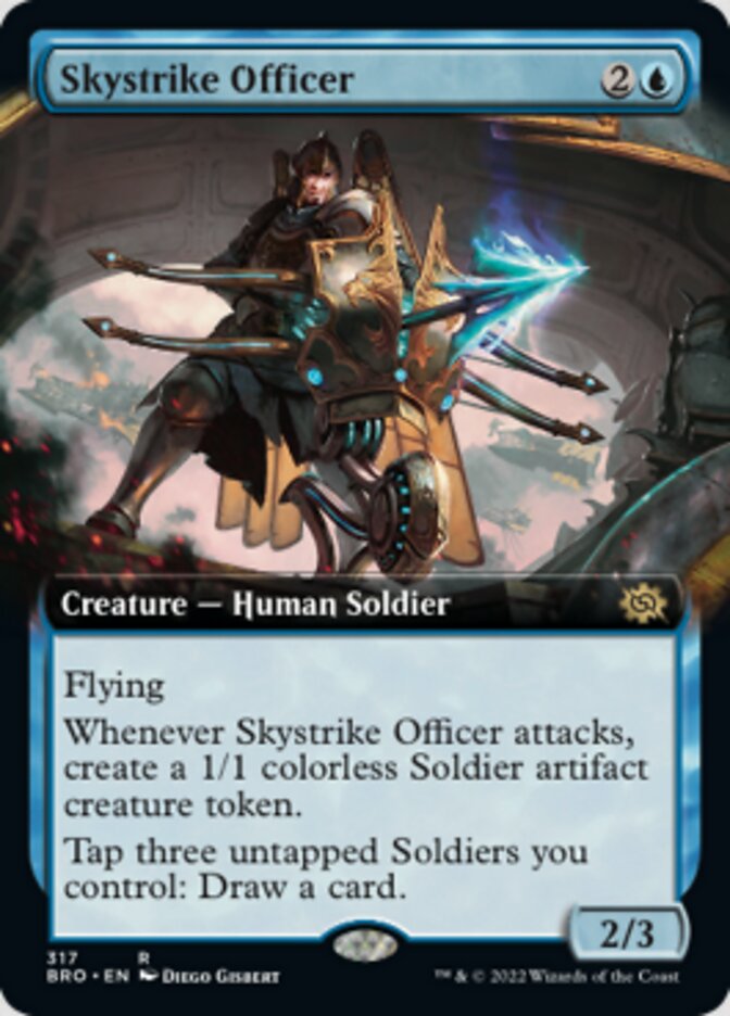 Skystrike Officer (Extended Art) [The Brothers' War] | GnG Games