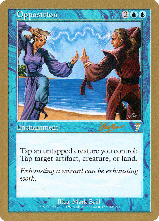 Opposition (Sim Han How) [World Championship Decks 2002] | GnG Games