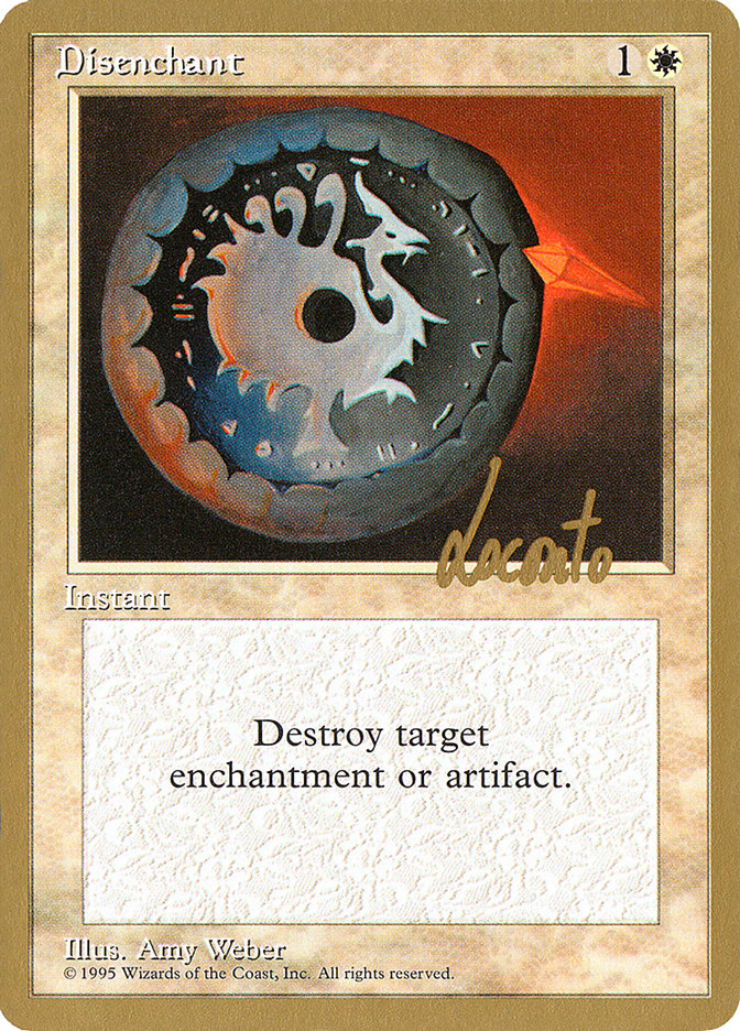 Disenchant (Michael Loconto) [Pro Tour Collector Set] | GnG Games
