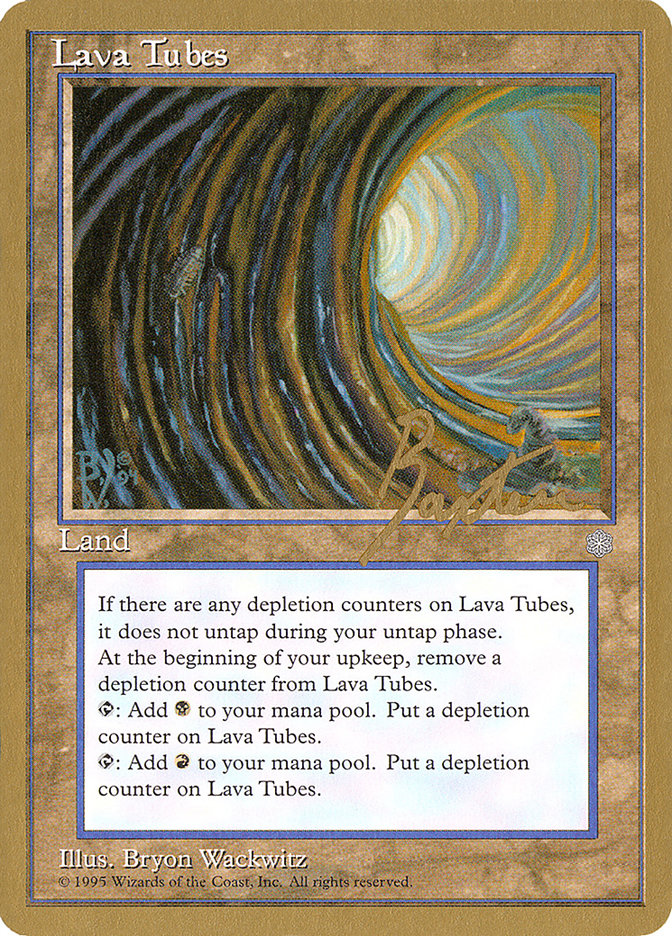 Lava Tubes (George Baxter) [Pro Tour Collector Set] | GnG Games
