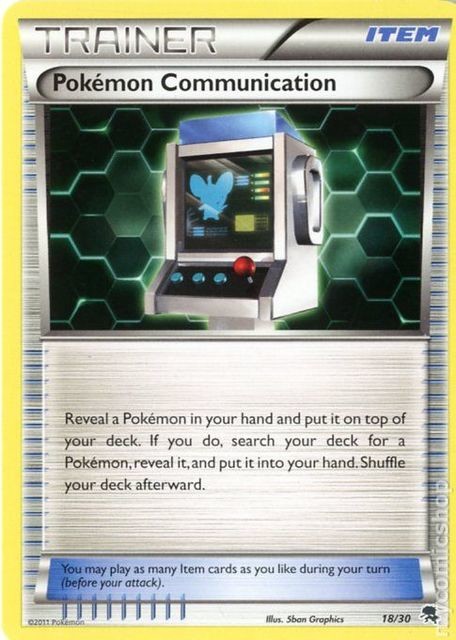 Pokemon Communication (18/30) [Black & White: Trainer Kit - Zoroark] | GnG Games