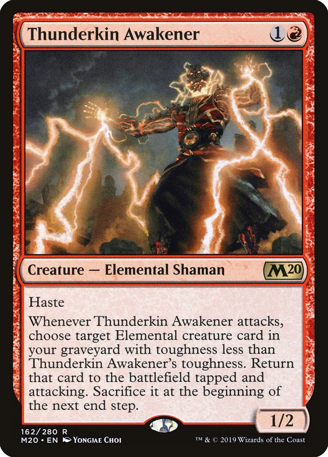 Thunderkin Awakener [Core Set 2020] | GnG Games