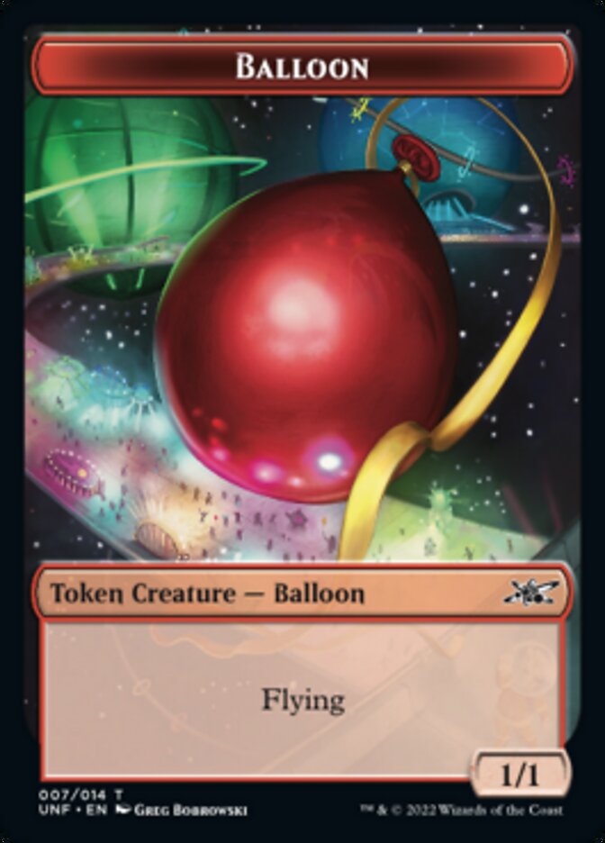 Balloon Token [Unfinity Tokens] | GnG Games